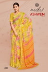 Ashwem Vol 5 By Kashvi Dull Moss Viscose Printed Daily Wear Sarees Wholesale Price In Surat